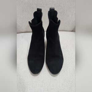Rag & Bone Black suede ankle boots Size/ 37.5